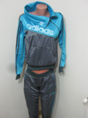 TRENING ADIDAS DAMA ,PRET MIC MICUT!!! MARIME S- PENTRU 40-45 KG.MODEL 2014-XYLON.DIMENSIUNI IN DESCRIERE!NU SE DECOLOREAZA,NU FAC GENUNCHI! foto