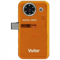 Camera video digitala Vivitar DVR510N Orange foto