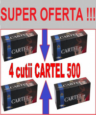 SUPER OFERTA!!!!!!! 4 X CARTEL 500 tuburi / cutie = 2000 TUBURI foto