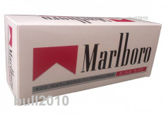 Tuburi MARLBORO RED 200 tuburi / cutie, pentru injectat tutun, tigari foto