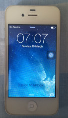 Iphone 4 Alb/White - 16 GB - Neverlocked - poze reale foto