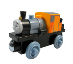 Wooden trenulet Thomas - BASH locomotiva din lemn cu magnet - 100% original -NOU foto