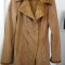 PALTON haina jacheta trench VERO MODA maro camel mas M guler bana