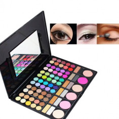 Cosmetica Set makeup 78 farduri MAKE UP trusa farduri pleoape 78 machiaj profesionala make up 78 culori farduri mate. MOTTO: CALITATE NU CANTITATE! foto