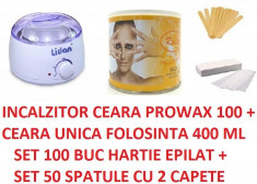 DECANTOR APARAT INCALZITOR CEARA UNICA FOLOSINTA SAU TRADITIONALA KIT SET EPILARE foto