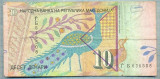 609 BANCNOTA - MACEDONIA - 10 DENARI - anul 1997 -SERIA 635508 -starea care se vede