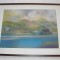 Superba lucrare, pastel pe carton