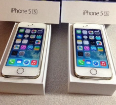 Telefon mobil Apple iPhone 5S, 16GB, White NOU NOU NEVERLOCKED GARANTIE SCRISA 12 LUNI foto