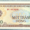 607 BANCNOTA - VIETNAM - 100 DONG - anul 1991 -SERIA 4429686 -starea care se vede