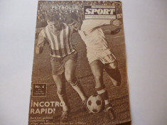 Revista SPORT (martie1968) PETROLUL Ploiesti foto