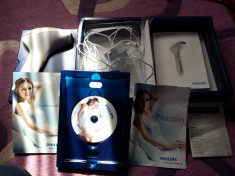 Epilator Philips Lumea IPL SC2001/01, Alb/Mov foto