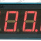 Ampermetru digital de panou, cu led-uri, 4 digiti, 0...2A, DC - 111404