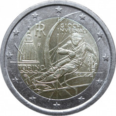 ITALIA moneda 2 euro comemorativa 2006, UNC foto