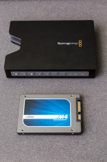 Video Recorder Blackmagic Design HyperDeck Shuttle 2 SSD OBS: Nu include SSD-ul Crucial din imagine foto