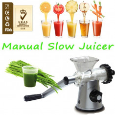 Storcator manuala prin presare la rece Lexen Healthy Juicer GP27 foto