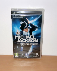 Vand joc Sony Playstation PSP - Michael Jackson : The Experience , nou, sigilat foto