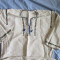camasa de costum popular foarte veche,ie,cusuta manual pe panza de canepa ,cu margele in zona Buvovinei