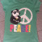 Tricou Peace pt fete de 11-12 ani, de la Kylie
