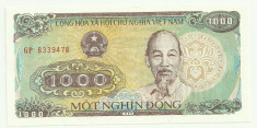 VIETNAM 1000 1.000 DONG 1988 UNC [1] P-106a foto