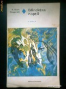 F. Scott Fitzgerald - Blindetea noptii (1974) foto