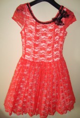 Rochie eleganta pentru banchet sau nunta, brand SIMODA by Simona Vasiliu din dantela foto