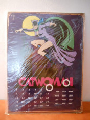 CALENDAR VINTAGE DIN TABLA: CATWOMAN (&amp;#039;90) foto