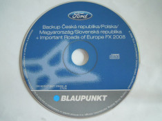 CD HARTI NAVIGATIE FORD BLAUPUNKT EUROPA 2008 foto