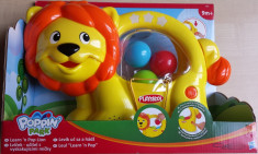 Jucarie interactiva Playskool Poppin Park Leul care numara foto