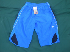 PANTALON ADIDAS SCURT ADULTI-ALBASTRU foto