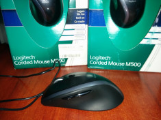 Mouse Logitech M500 , negru, USB foto