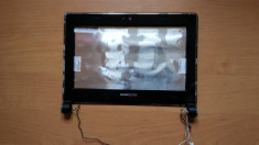 CARCASA CAPAC DISPLAY NOTEBOOK LAPTOP Hannspree SN10E2 HSG1120 BONUS RAMA ANTENE WIFI CAMERA WEB foto