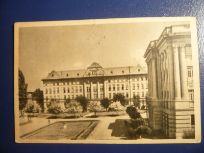 Ilustrata Timisoara - Institutul Medico-Farmaceutic , circ. la 1957 foto