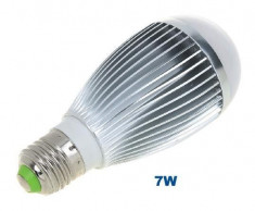 BEC ECONOMIC 7W CU LED E27 DULIE NORMALA ALB RECE - COD 5010 - foto