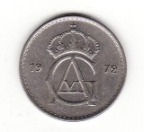 Suedia 50 ore 1972 - Gustaf VI Adolf - KM# 837