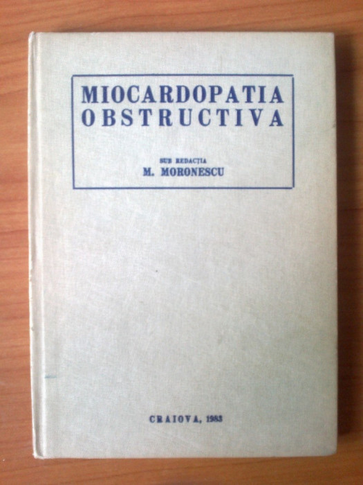 p M.Moronescu - MIOCARDIOPATIA OBSTRUCTIVA