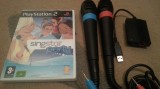 Set Singstar playstation 2 joc ps2 + 2 microfoane+ cablu, Microfon