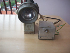 Lanterna Germana cu acumulator in stare de functionare. foto