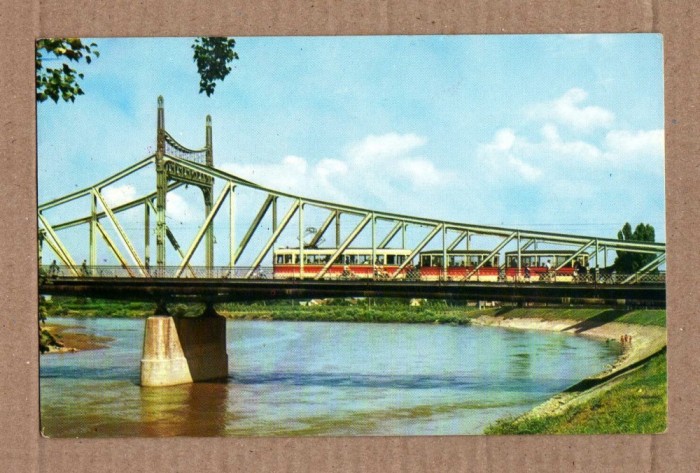 ARAD TRAMVAI PE POD 1967