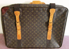 Valiza LOUIS VUITTON Satellite Monogram 60, originala, piele - DE COLECTIE!!! foto