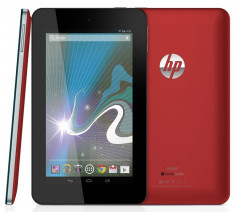 Tableta HP Slate 7, Android 4.1.1, Dual-Core ARM Cortex A9-1.4GHz, 16GB, rosu, produs nou! foto