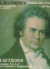 -Y- BEETHOVEN SONATELE 1 ,8 SI 3 DAVID OISTRAKH /LEV OBORIN (CA NOU ! ) VINIL foto