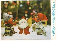 #carte postala(marca fixa)-FELICITARE-La multi ani!