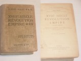 ALBERT MALET - XVIIIe SIECLE REVOLUTION EMPIRE ( 1715 - 1815 ) Ed.1912