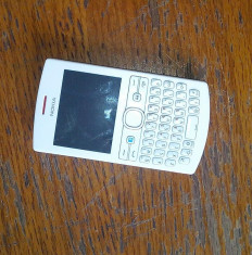 NOKIA ASHA 205 ORANGE WHITE NECODAT DUAL SIM foto