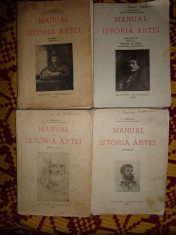 Manual de istoria artei(4 volume/cu ilustratii)-G.Oprescu foto