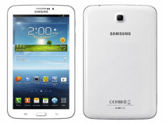 Samsung Galaxy TAB 3 SM-T210, 7 inch, Android v4.1.1 Jelly Bean, Dual-Core 1.2GHz, 8GB, 1G-RAM, alb, produs nou! foto