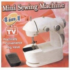 Mini Sewing Machine-Mini masina de cusut electrica, portabila foto