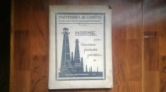 CARTE TEHNICA VECHE NORME PENTRU CERCETAREA PRODUSELOR PETROLIFERE EDITURA POLITEHNICA GH.ASACHI.IASI.1945 foto