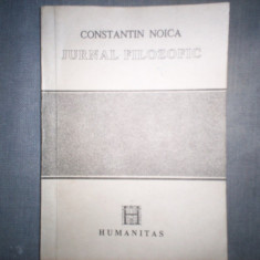 JURNAL FILOZOFIC CONSTANTIN NOICA