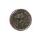 G4. MALAYSIA / MALAEZIA 10 SEN 1997, 2.82 g., Copper-Nickel, 19.4 mm UNC **